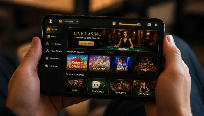 Play Fairplay Casino Games Online on Mobile Fairplay casino games list interface with slots blackjack and live games