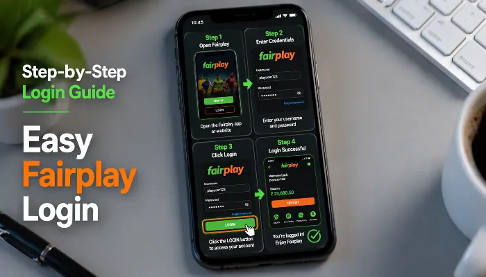 how to login to fairplay step by step mobile guide