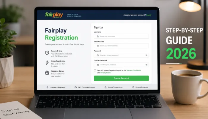 Fairplay registration step by step guide
