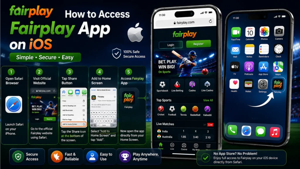 Fairplay App download iOS access guide for iPhone users