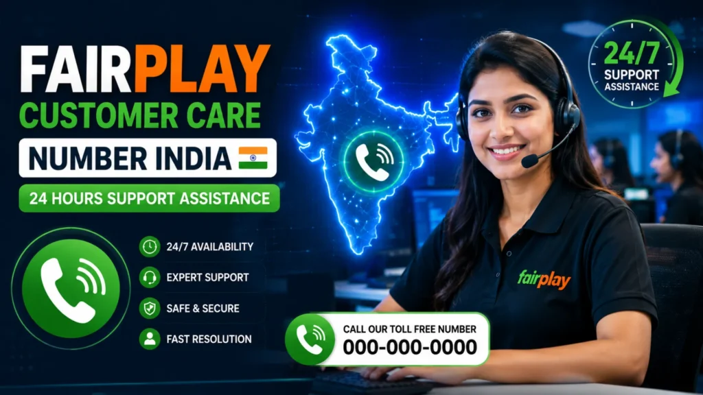 FAIRPLAY CUSTOMER CARE 24 hours customer support assistance in India